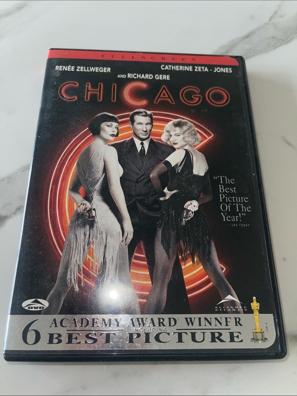 Chicago (DVD) - Black & Red Movie 6 Academy Award Winner